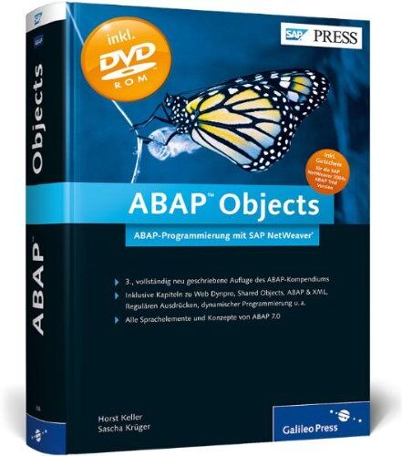 Horst Keller - ABAP Objects: ABAP-Programmierung mit SAP NetWeaver (SAP PRESS) - Preis vom 09.10.2026 07:28:09 h