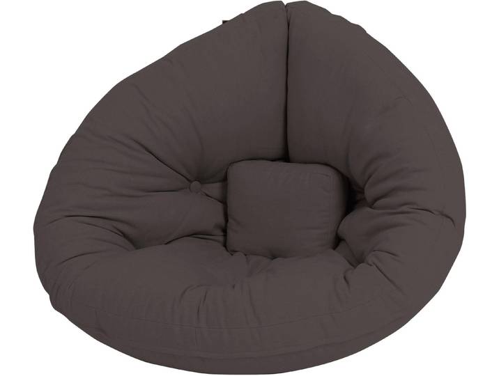 Karup Design Sessel Mini Nido - ausklappbarer und bequemer Kindersessel (Liegefläche 75x150 cm)