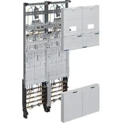 Hager ZK3EL24T Komplettfeld univZ eHZ H=1050mm 4 Zählerpl.2-feld NRW SH HH MV,