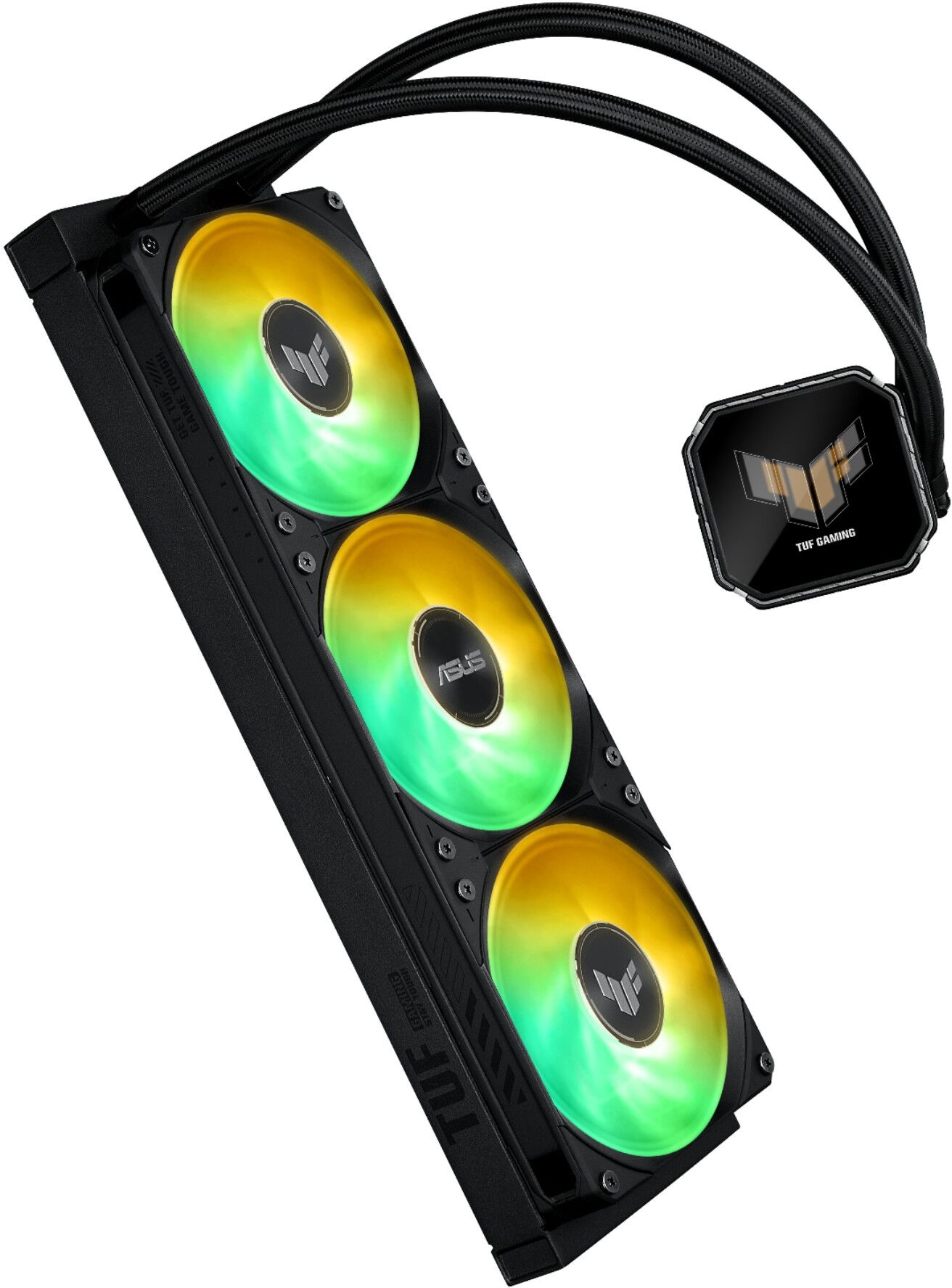 Asus TUF Gaming LC III 360 ARGB LCD 360mm AIO Liquid CPU Cooler - Black