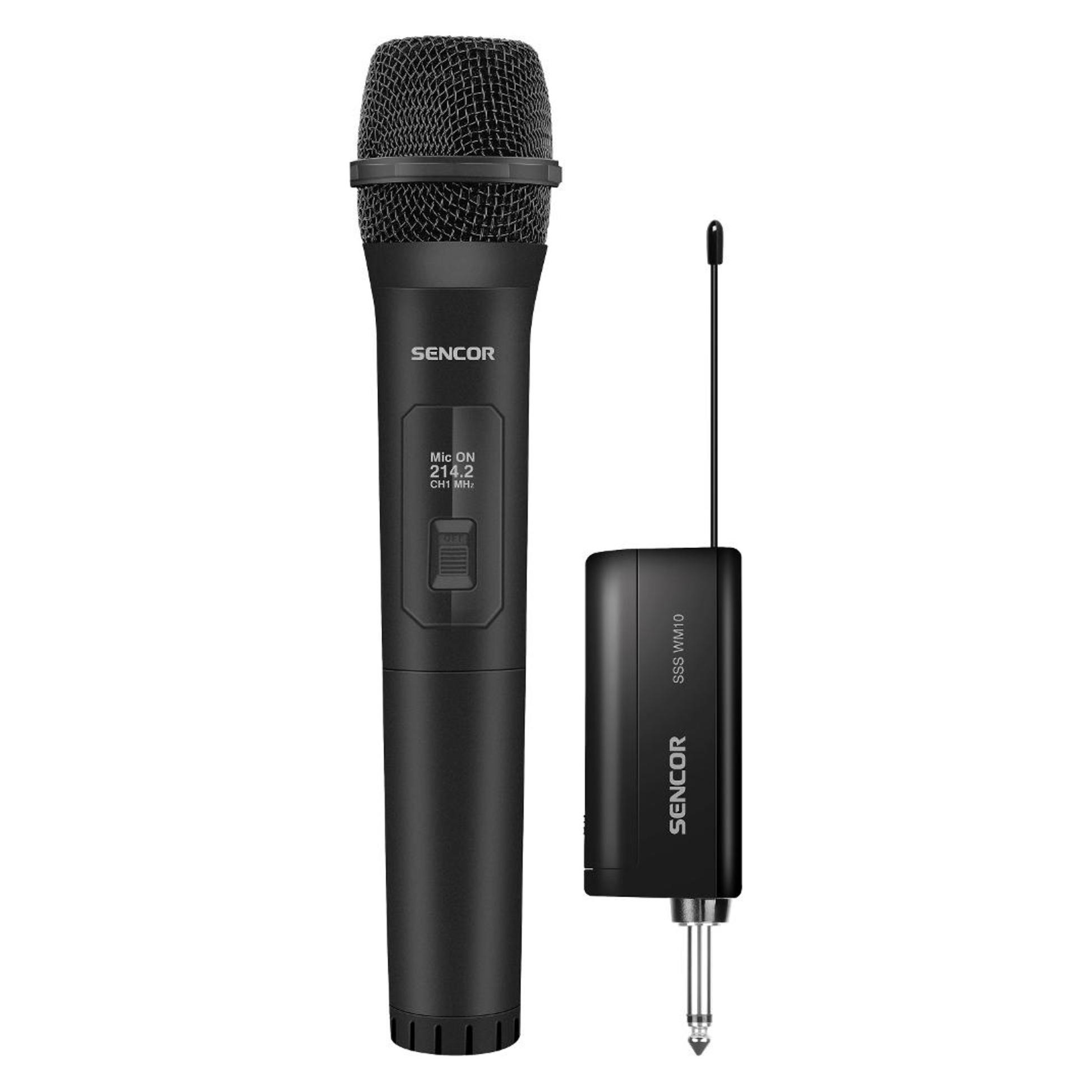 Sencor SSSWM10 wireless microphone (8590669377800)