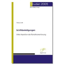 Schiffsbeteiligungen, Fachbücher von Markus Volk