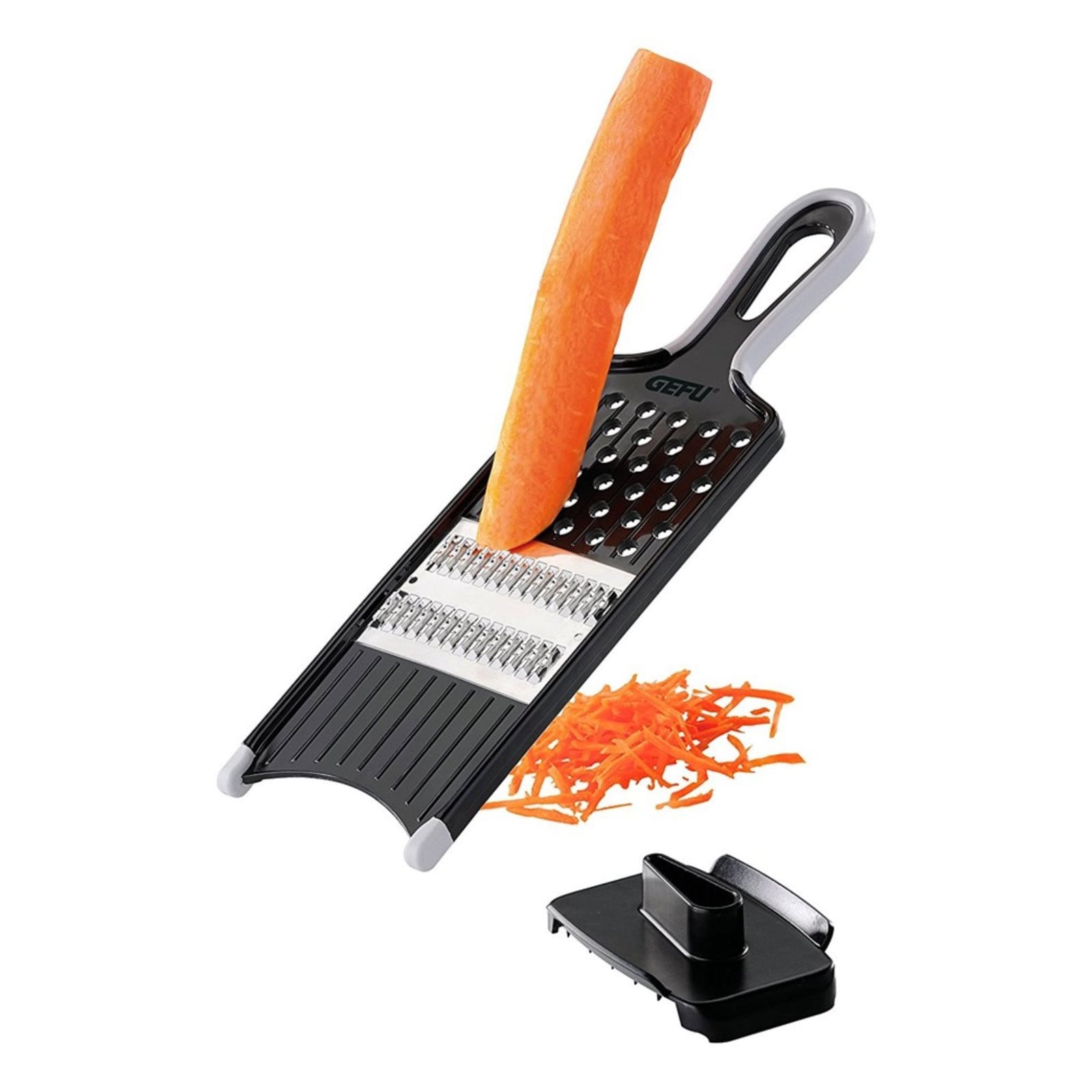 Gefu Asia handrasp voor keukenaccessoires, zwart, roestvrij staal