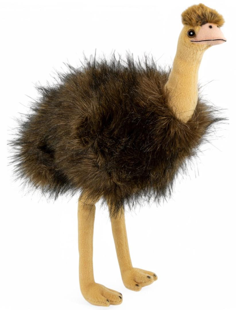 Carl Dick Emu Pluche Knuffel, 28 cm
