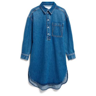 ARMEDANGELS - Women's Oversized Denim Shirt Dress - Kleid Gr XS blau