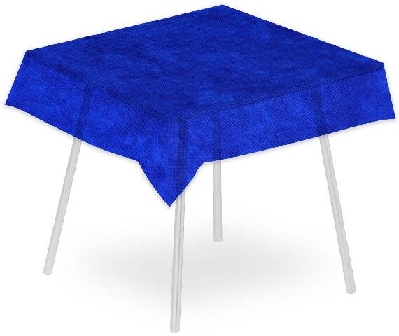 Pack Service Tovaglia Airspun Oltremare 140x140 cm 70 Pezzi