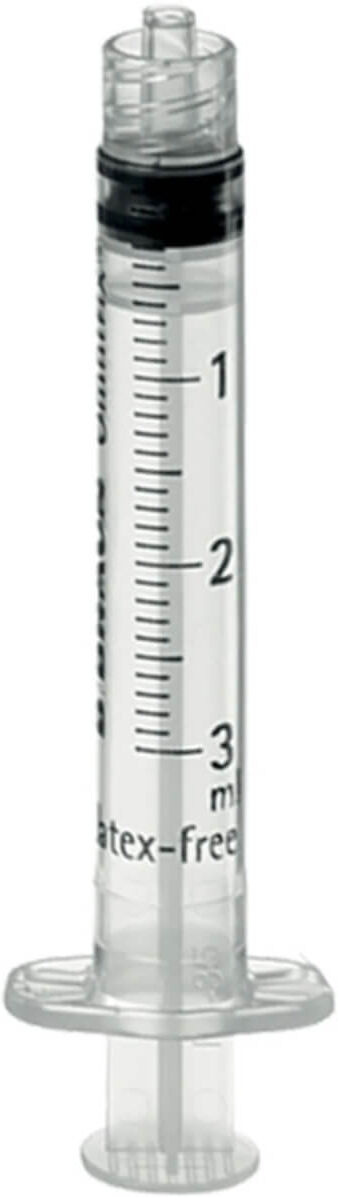 B Braun Omnifix Syringes Solo Luer Lock 3ML (100 pieces)