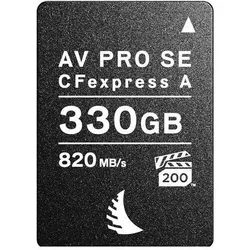 Angelbird AV PRO SE CFexpress A (330 GB, CFexpress Typ A), Speicherkarte, Schwarz
