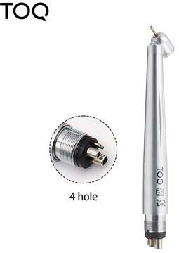 Inspired Finds Dental 45 LED High Speed Handpiece Push Button E Generator With Water Spray 4 Holes