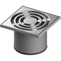 TECEdrainpoint S Rostrahmen 3660003 142x142mm, Kunststoff, mit Designrost