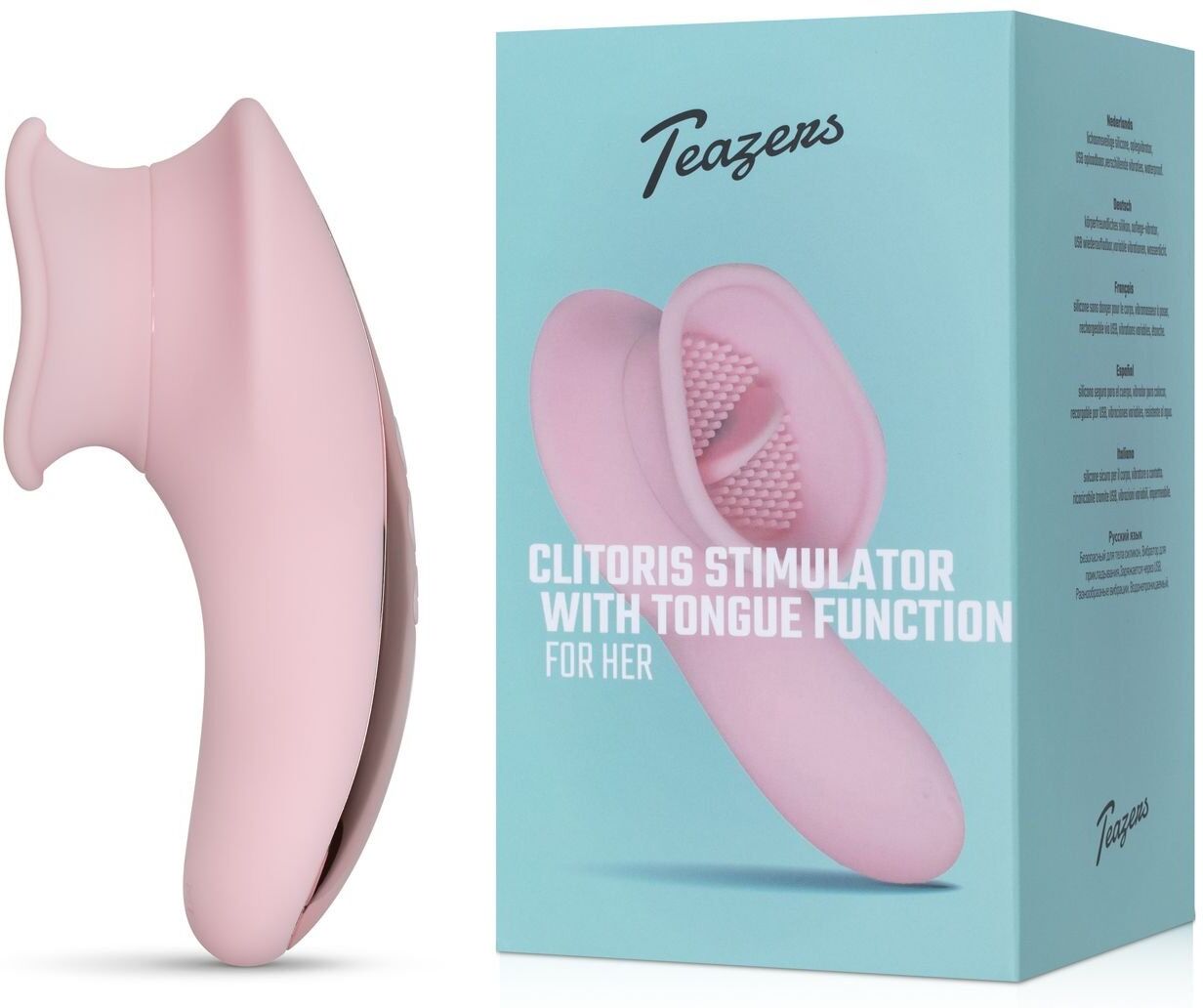 Teazers Stimulateur clitoridien avec string - Rose