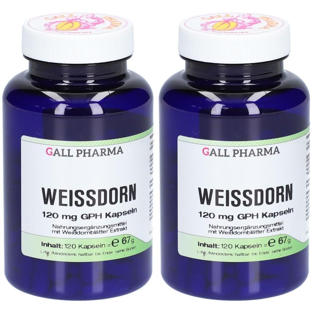 Weissdorn 120 mg GPH Kapseln x2 2x120 St