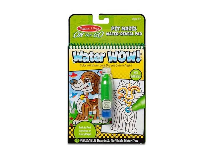Melissa & Doug On The Go Water Wow! Pet Labyrinth