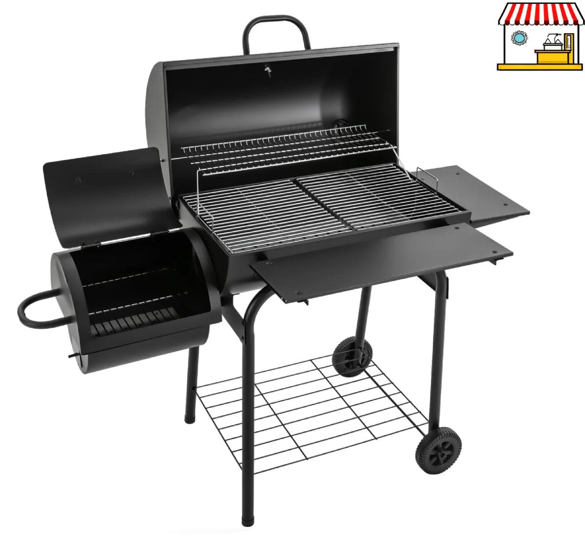 Holzkohle-Grill - Großer Grill - Grill für den Außenbereich - Holzkohle-Grill - Garten-Grill - Hochwertiger Legierungsstahl