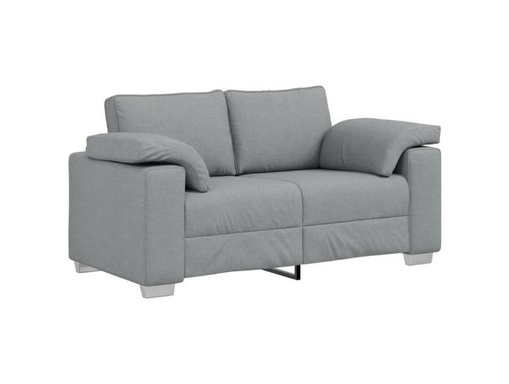 PROMOTION canapé loveseat CLIC-CLAC - gris clair 120 cm - Tissu 33004 - BestMeuble