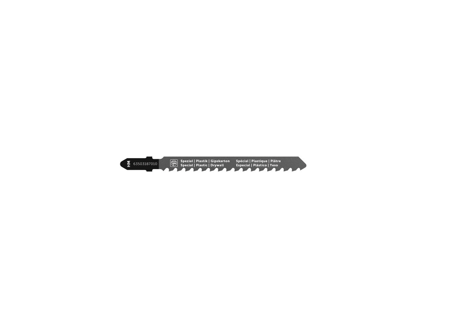 FEIN Stichsägeblatt für Metall , HM 75T 4.3 SPDW SC, VE 1 Stück 63503187010