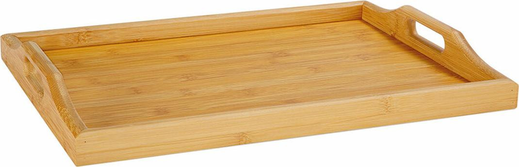 Andrea House ontbijtbak ms22200 met handgrepen, bamboe, B: 43 cm, D: 31 cm, H: 5 cm