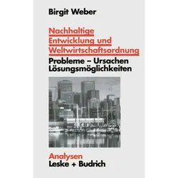 Nachhaltige Entwicklung und Weltwirtschaftsordnung, Fachbücher