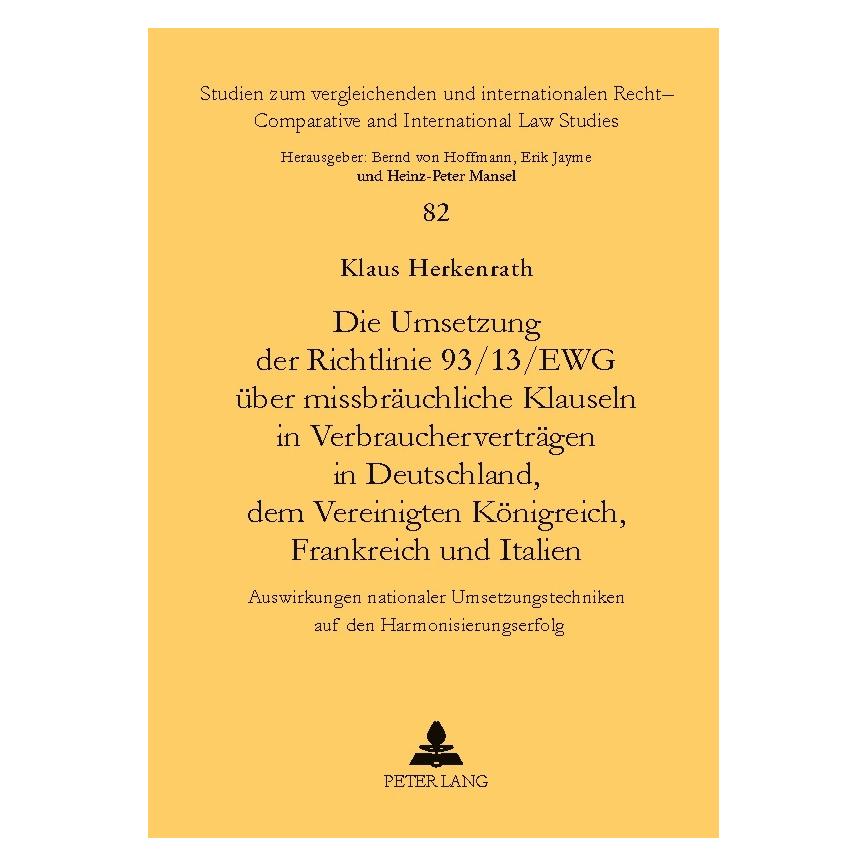 Umbreit Herkenrath:Die Umsetzung der Richtlinie (64885304)