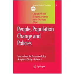 People, Population Change and Policies, Fachbücher