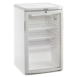 NORDCAP Gewerbekühlschrank KU 120 G, 92 Liter, weiß