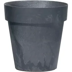 Prosperplast - CUBE BETON EFFECT 3,5L Topf - 20x20x17,7cm in Anthrazitfarbe
