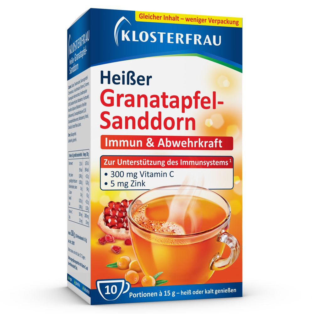 Klosterfrau Broncholind heißer Granatapfel-Sandd. 10x15 g Granulat