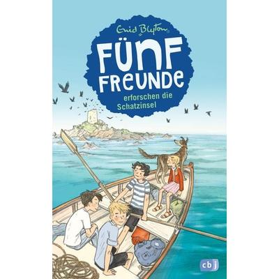 Fünf Freunde erforschen die Schatzinsel, Gebundene Ausgabe von Enid Blyton, CBJ