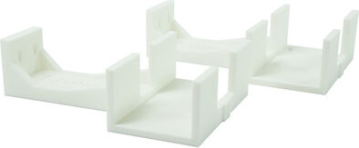t.akustik Wallmount Adapter MK2 100 WH Mattweiß