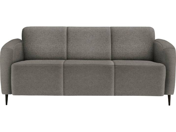 Home affaire 3-Sitzer Marone bequem, Breite 185cm, komfortable Wellenunterfederung