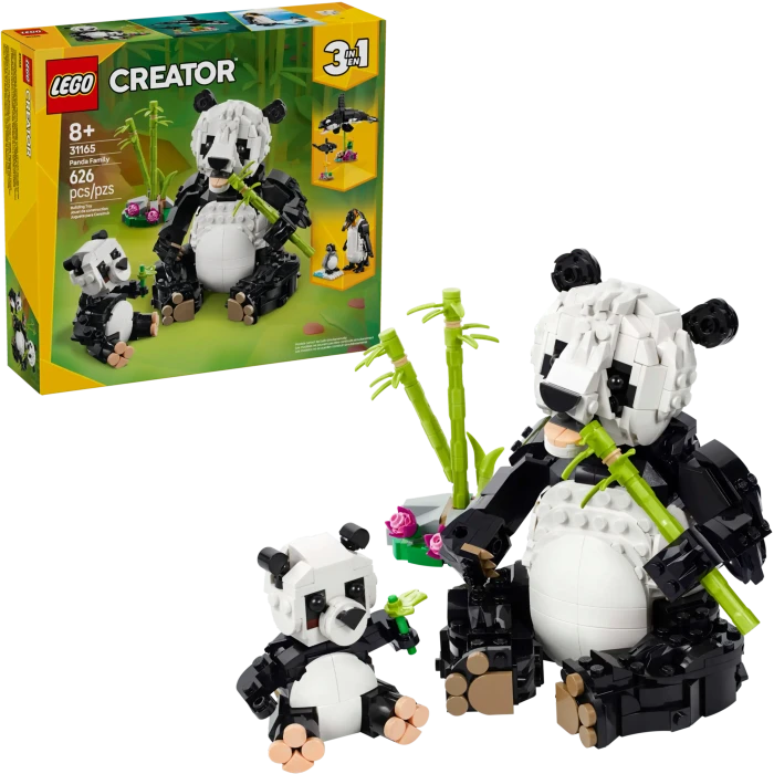 LEGO Creator 3-in-1 31165 Wilde Tiere: Pandafamilie