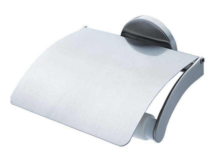 DiAqua Roma WC-Papierhalter mit Deckel Verchromt