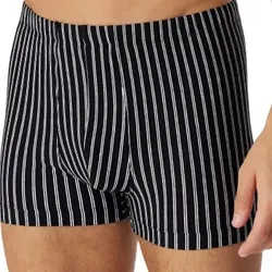 Schiesser Organic Cotton Boxershort Schwarz Baumwolle 3XL Herren