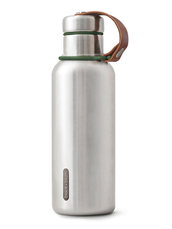 Black+Blum Isolierflasche in Silber/ Grün - 500 ml - onesize