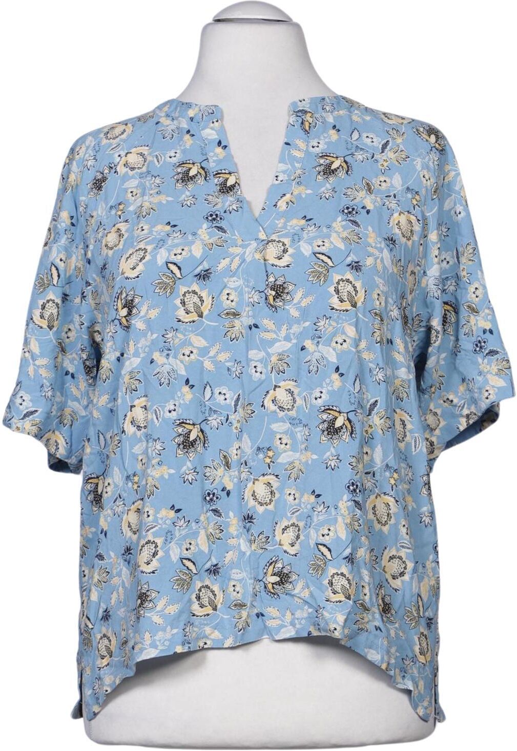 Part Two Damen Bluse, Hellblau, Gr. EU 46, Viskose - Second Hand