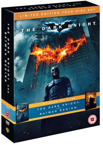 The Dark Knight / Batman Begins [4 DVDs] [UK Import] - Preis vom 09.10.2026 07:28:09 h