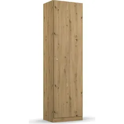 Rauch Möbel rauch Allrounder Garderobe, Mehrzweckschrank, abschließbar Farbe Weiß/Eiche Artisan Breite 47 cm