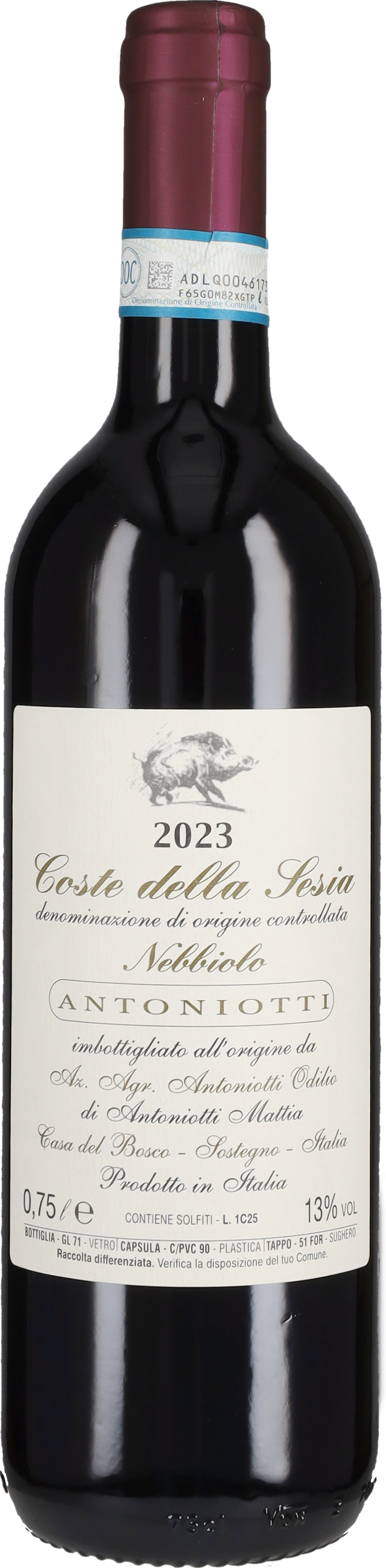 Nebbiolo Coste della Sesia Antoniotti 2023