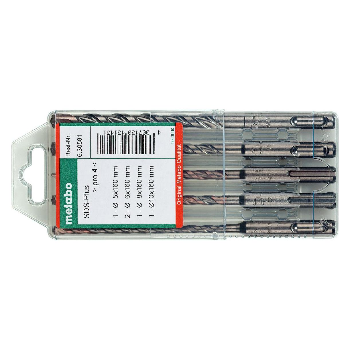 Metabo SDSplus Pro 4Bohrersatz teilig (630581000)