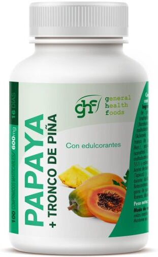 GHF Papaya 600 mg 100 Tablets 60 gr