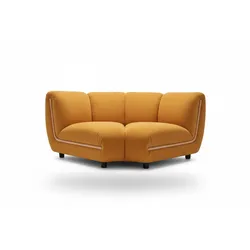 SESSEL LAYLA Gelb Velvet