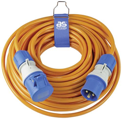 AS Schwabe 62433 Strom Verlängerungskabel 16A 25m H07BQ-F 3G 2,5mm²