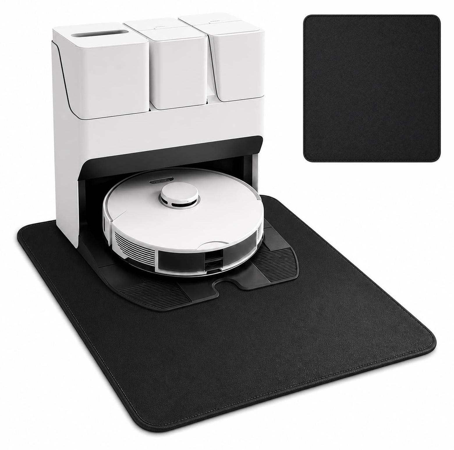 Dripio Siliconen onderlegmat voor robotstofzuigers, 40 x 50 cm, waterdicht en antislip