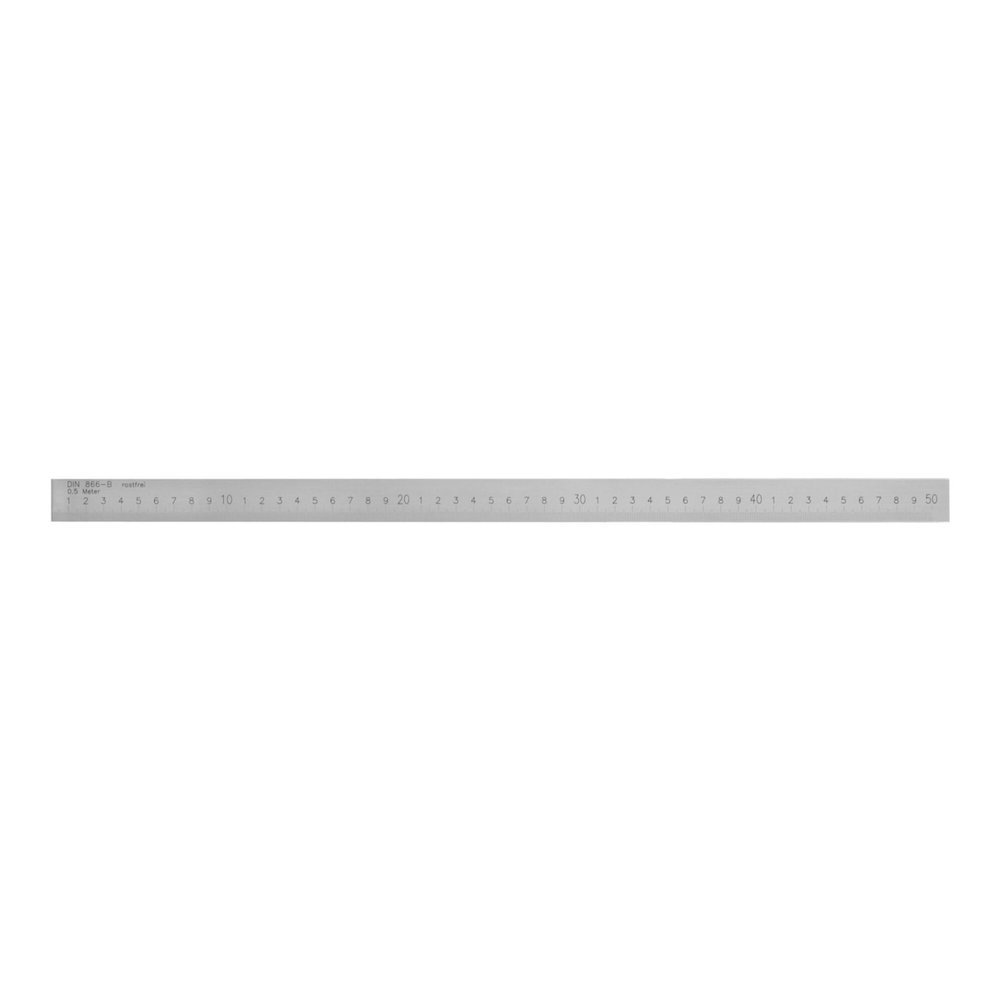 HOLEX Stahlmaßstab Form B INOX 1000 mm (461105 1000)