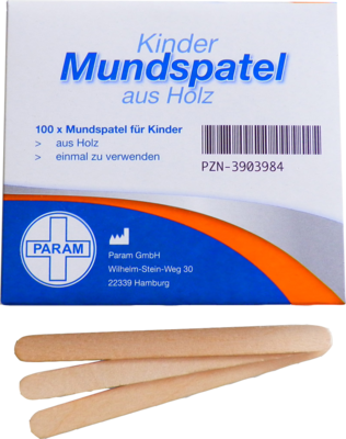 Param GmbH MUNDSPATEL Holz für Kinder 100 St 03903984