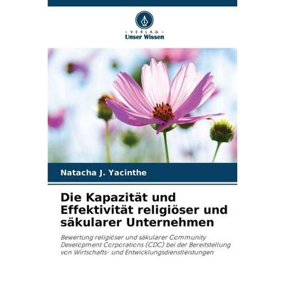 Die Kapazität und Effektivität religiöser und säkularer Unternehmen, Taschenbuch von Natacha J. Yacinthe, Verlag Unser Wissen, 978-620-9-47015-8