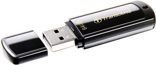 Transcend JetFlash 350 USB-Stick 64 GB Schwarz TS64GJF350 USB-A (USB 2.0)