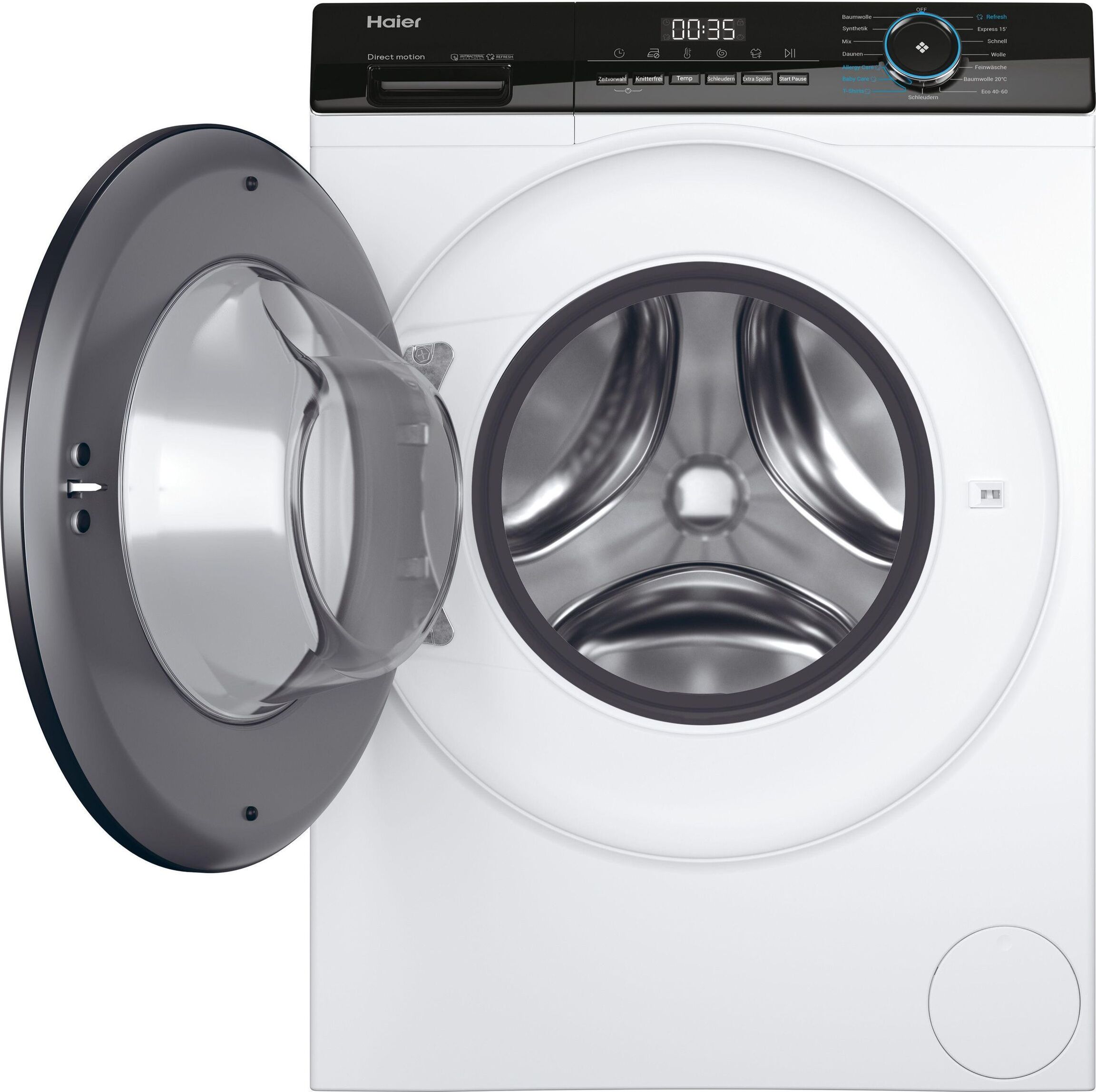 Haier HW90-BP14939, Frontlader, 9 kg, B, 74 dB, 1400 RPM, A
