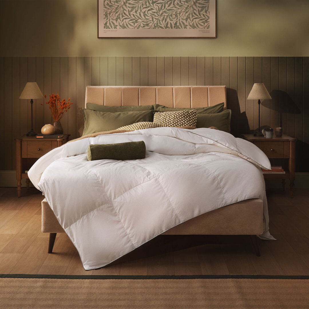 Sleepeezee Natural Feather and Down 10.5 Tog Duvet White King