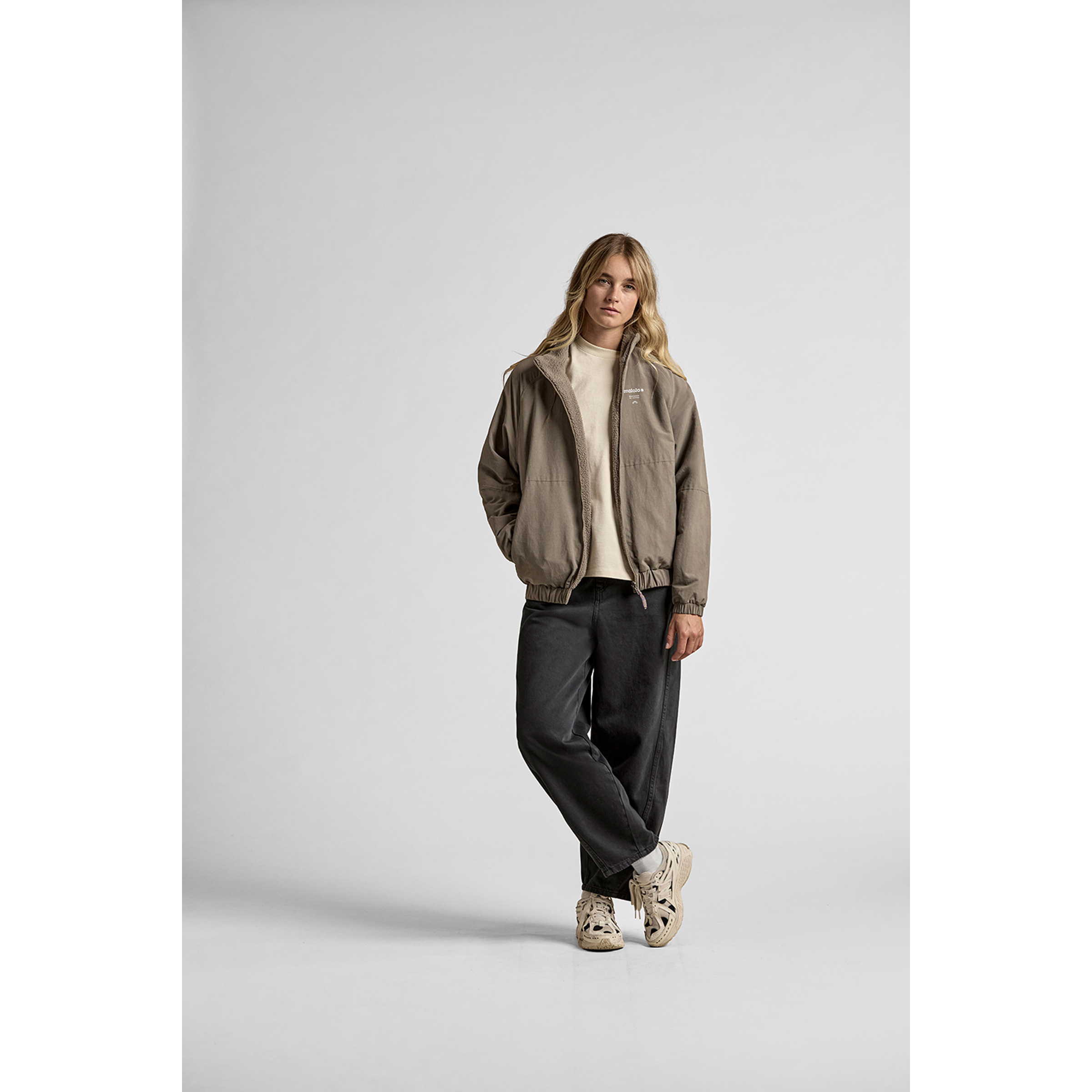 Maloja BodoM. Damen Freizeitjacke, Parkas weiss Größe XS Lifestyle Hautfreundlich Lyocell (Tencel)